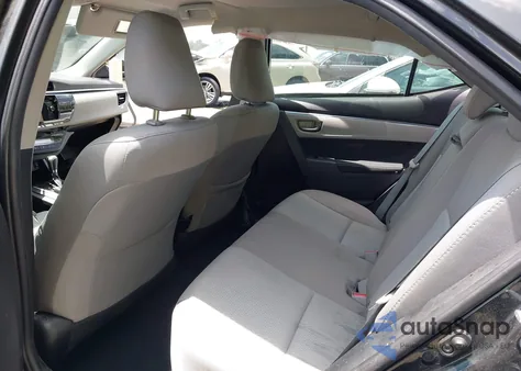 2016 Toyota Corolla Le from USA, damaged, VIN 2T1BURHE0GC731285